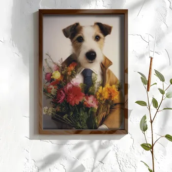 Tablou decorativ, NAL089-46, MDF, Lemn masiv, Multicolor imagine