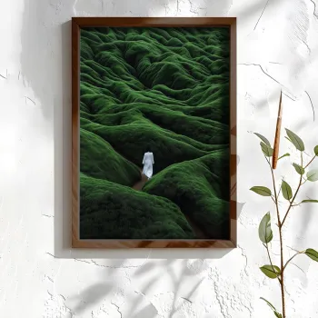 Tablou decorativ, NAL166-70, MDF, Lemn masiv, Multicolor imagine