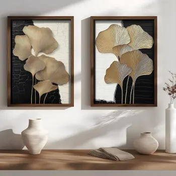 Tablou decorativ, NAL189-46, MDF, Lemn masiv, Multicolor imagine