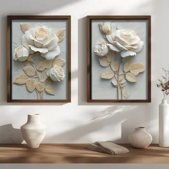 Tablou decorativ, NAL200-70, MDF, Lemn masiv, Multicolor imagine