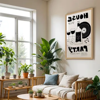 Tablou decorativ, NC11180, Plastic, Multicolor imagine
