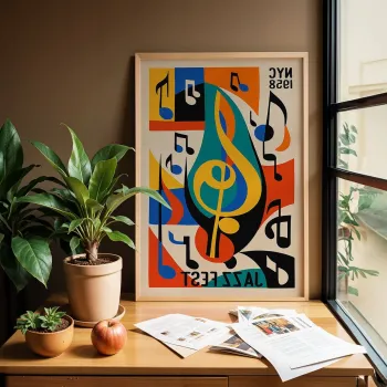 Tablou decorativ, NC11204, Plastic, Multicolor imagine