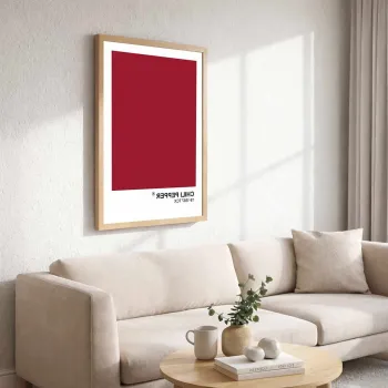 Tablou decorativ, NC11822_5575, MDF, Inramat: 100% PLASTIC (Grosime: 2 cm, Multicolor imagine