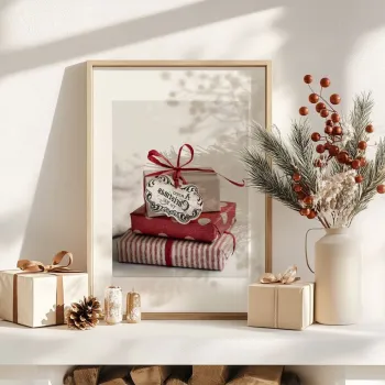 Tablou decorativ, Nwyearsngmdl108, MDF, Multicolor imagine