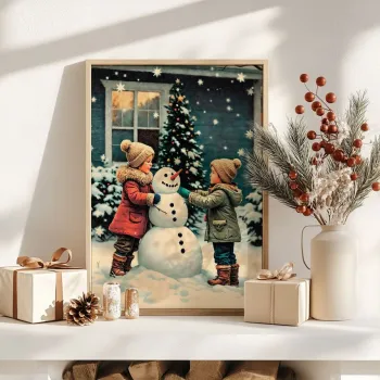 Tablou decorativ, Nwyearsngmdl2, MDF, Multicolor imagine