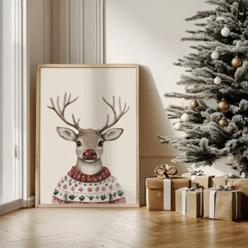 Tablou decorativ, Nwyearsngmdl42, MDF, Multicolor imagine