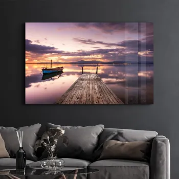 Tablou decorativ, OGLS-1115, Dimensiuni: 70 x 110 cm, Multicolor imagine