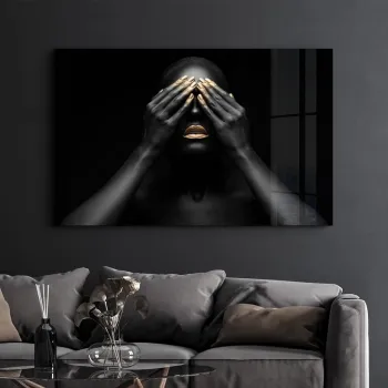 Tablou decorativ, OGLS-1202, Sticla temperata, Dimensiune: 35 x 55 cm, Multicolor imagine