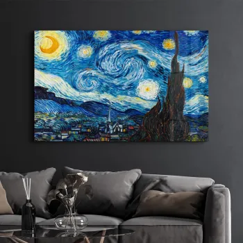 Tablou decorativ, OGLS-3063, Dimensiuni: 46 x 72 cm, Multicolor imagine