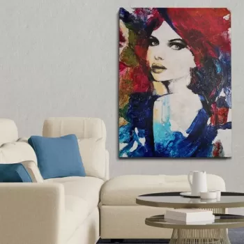 Tablou decorativ, OP284642369, Canvas, Cadru: 100% LEMN (grosime: 3 cm), Multicolor imagine