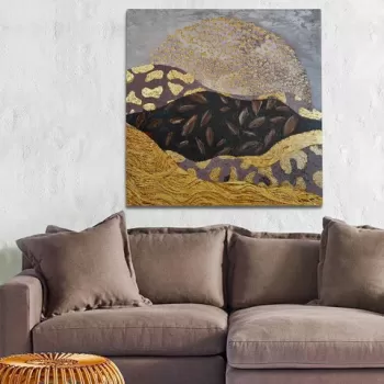 Tablou decorativ, OPG1972733537, Canvas, Cadru: 100% LEMN (grosime: 3 cm), Multicolor imagine