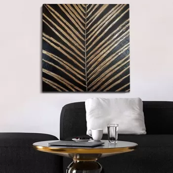 Tablou decorativ, OPG44424547, Canvas, Cadru: 100% LEMN (grosime: 3 cm), Multicolor imagine