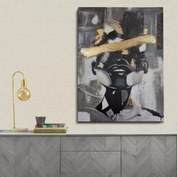 Tablou decorativ, OPG86874, Canvas, Cadru: 100% LEMN (grosime: 3 cm), Multicolor imagine