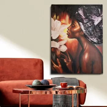 Tablou decorativ, OPL1324853117, Canvas, Cadru: 100% LEMN (grosime: 3 cm), Multicolor imagine