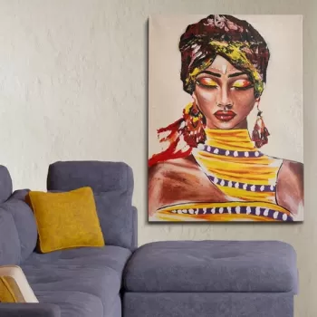 Tablou decorativ, OPL1472657408, Canvas, Cadru: 100% LEMN (grosime: 3 cm), Multicolor imagine