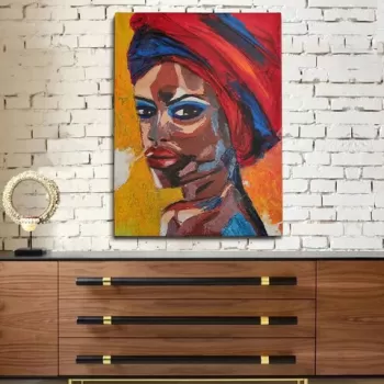 Tablou decorativ, OPL1837326325, Canvas, Cadru: 100% LEMN (grosime: 3 cm), Multicolor imagine