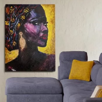 Tablou decorativ, OPL2012623757, Canvas, Cadru: 100% LEMN (grosime: 3 cm), Multicolor imagine