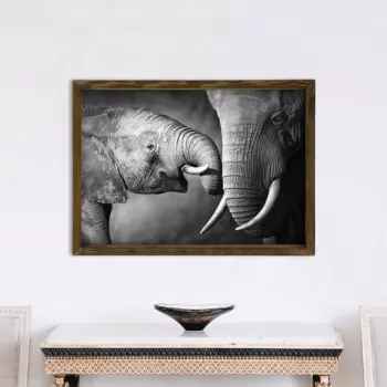 Tablou decorativ, OZM780, MDF , Imprimat UV, Multicolor imagine