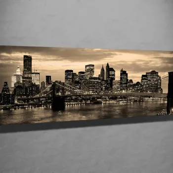 Tablou decorativ, PC011, 30 x 80 cm, Multicolor imagine