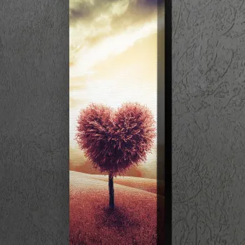 Tablou decorativ, PC039, PANZA, 30 x 80 cm, Multicolor imagine