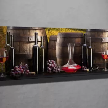 Tablou decorativ, PC043, Canvas, 30 x 80 cm, Multicolor imagine