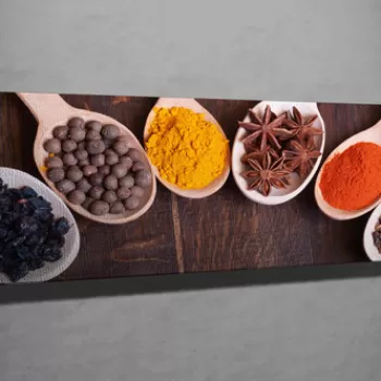 Tablou decorativ, PC054, Canvas, 30 x 80 cm, Multicolor imagine