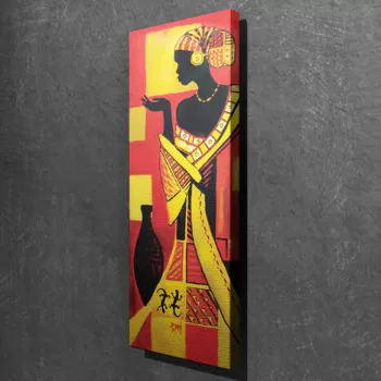 Tablou decorativ, PC055, Canvas, 30 x 80 cm, Multicolor imagine