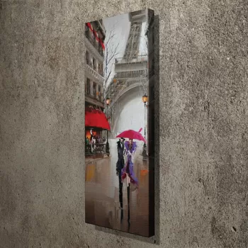 Tablou decorativ, PC079, Canvas, 30 x 80 cm, Multicolor imagine