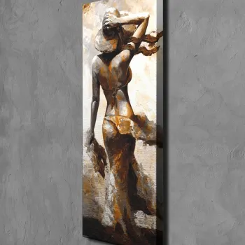 Tablou decorativ, PC108, 30 x 80 cm, Multicolor imagine