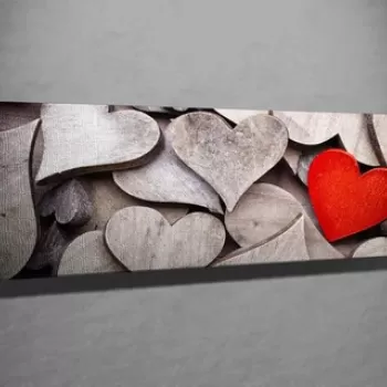 Tablou decorativ, PC133, Canvas, 30 x 80 cm, Multicolor imagine