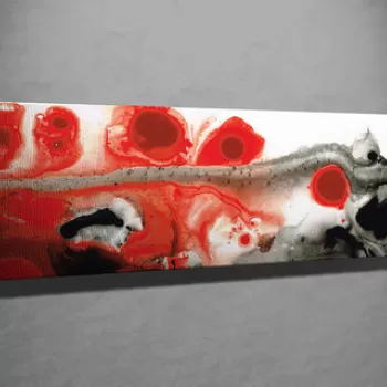 Tablou decorativ, PC157, Canvas, Lemn, Multicolor imagine