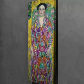 Tablou decorativ, PC180, Canvas, Lemn, Multicolor imagine