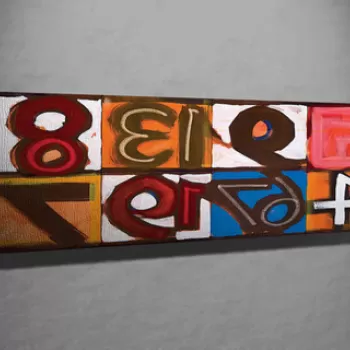 Tablou decorativ, PC239, Canvas, Lemn, Multicolor imagine