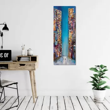 Tablou decorativ, PC321, 50% bumbac / 50% poliester, Canvas imprimat, Multicolor imagine