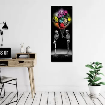 Tablou decorativ, PC323, 50% bumbac / 50% poliester, Canvas imprimat, Multicolor imagine