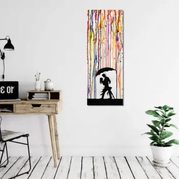 Tablou decorativ, PC327, 50% bumbac / 50% poliester, Canvas imprimat, Multicolor imagine