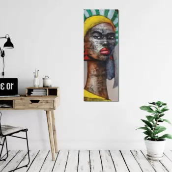 Tablou decorativ, PC329, 50% bumbac / 50% poliester, Canvas imprimat, Multicolor imagine