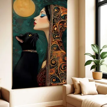 Tablou decorativ, Polybaby 33, Latime: 100 cm Inaltime: 140 cm, Multicolor imagine