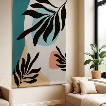 Tablou decorativ, Polybaby 5, BUMBAC/POLIESTER, Latime: 145 cm Inaltime: 200 cm, Multicolor imagine