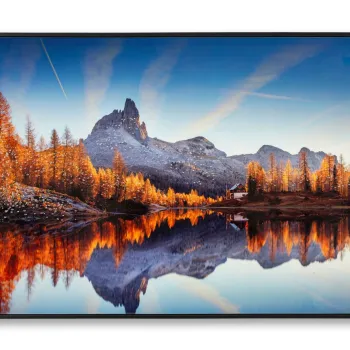 Tablou decorativ Print C/Lake Frame, Mauro Ferretti, 60x90 cm, canvas/lemn de pin/plastic, multicolor imagine