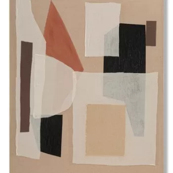 Tablou decorativ, Redy -A, Mauro Ferretti, 80 x 100 cm, canvas imprimat si pictat/lemn de pin, multicolor imagine