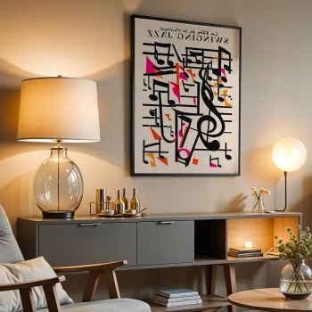 Tablou decorativ, SC11209, Plastic, Multicolor imagine