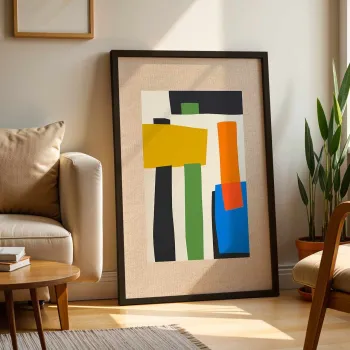Tablou decorativ, SC11366_5070, Dimensiuni: 54 x 74 cm, Multicolor imagine