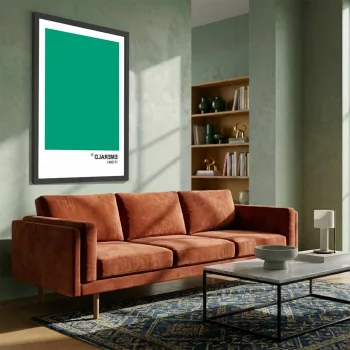 Tablou decorativ, SC11819_5575, MDF, Inramat: 100% PLASTIC (Grosime: 2 cm, Multicolor imagine