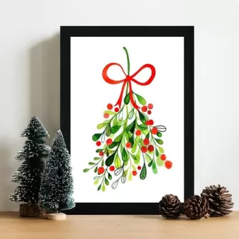 Tablou decorativ, SC7436501493462, MDF, Dimensiune: 24 x 29 cm, Multicolor imagine