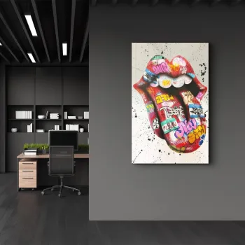 Tablou decorativ, SPR-1110, Dimensiuni: 46 x 72 cm, Multicolor imagine