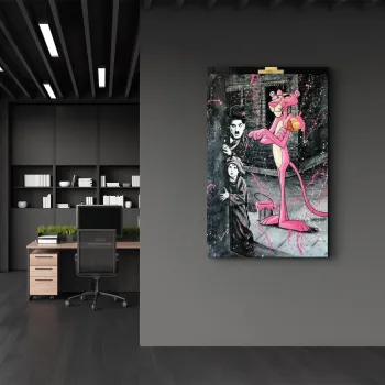 Tablou decorativ, SPR-1111, Dimensiuni: 46 x 72 cm, Multicolor imagine
