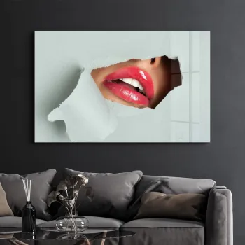 Tablou decorativ, SPR-1201, Sticla temperata, Dimensiune: 35 x 55 cm, Multicolor imagine