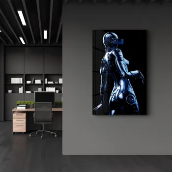 Tablou decorativ, SPR-1210, Dimensiuni: 46 x 72 cm, Multicolor imagine