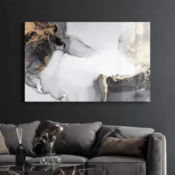 Tablou decorativ, SPR-1328, Sticla temperata, Dimensiuni: 70 x 110 cm, Multicolor imagine